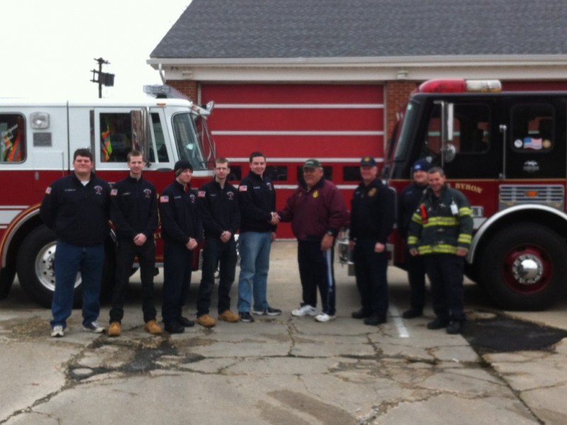 Long Branch Fire Department Gets Equipment From Parsippany Long