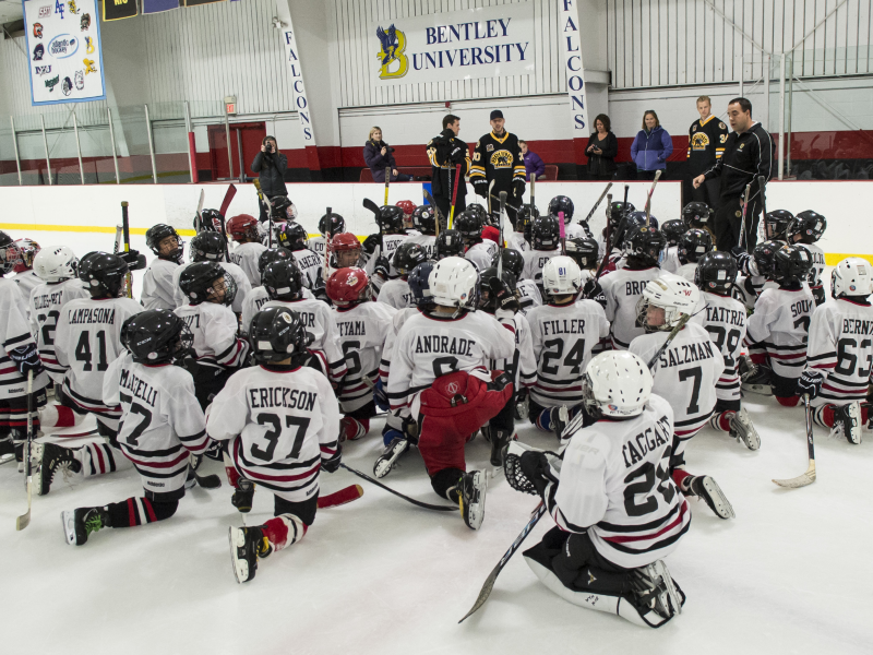 Watertown Youth Hockey Players Get Special Visit from the...