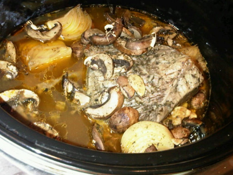 Frozen to Fabulous Roast Beef in the Crock Pot Elmhurst