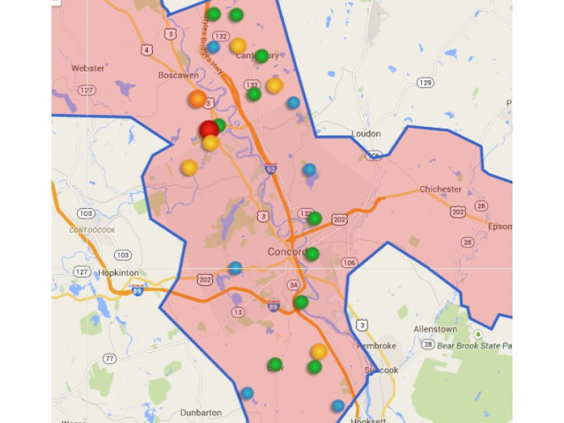 Power Slowly Coming Back On Line Concord, NH Patch