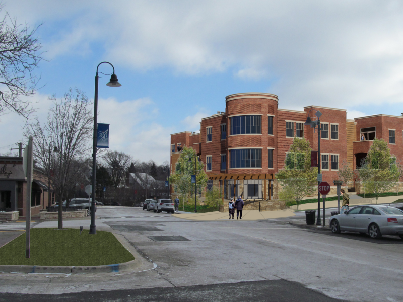 Downtown Clarendon Hills Condo Building Supported by Village Board