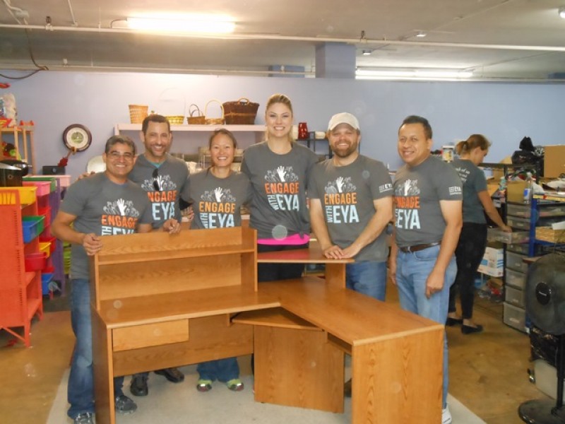 EYA Foundation Sponsors Day of Service at A Wider Circle