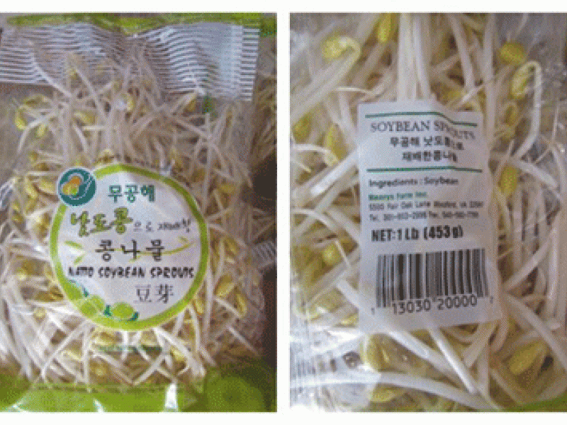 Bean Sprout Recall Includes ColumbiaDistributed Foods Columbia, MD Patch
