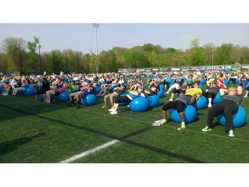 Stevenson University Breaks World Record for Largest Exercise Ball