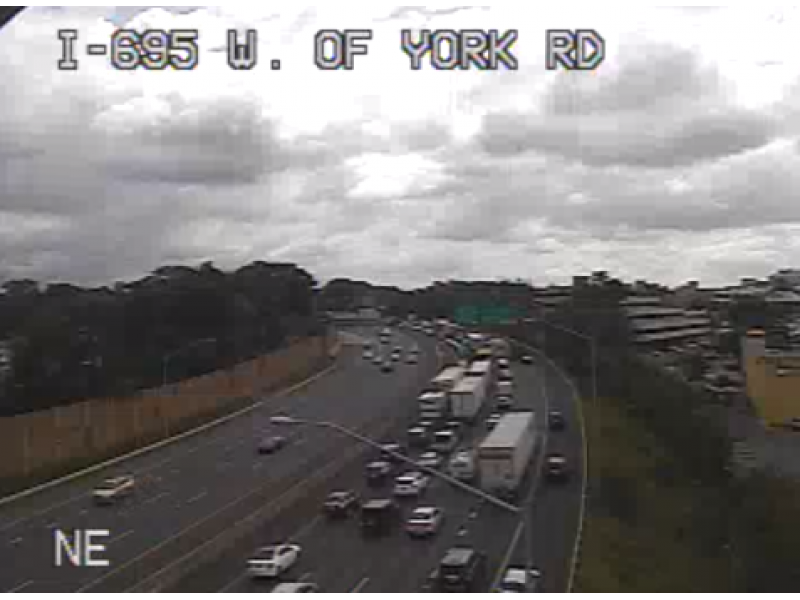 I695 at York Road Reopens Following Crash Towson, MD Patch