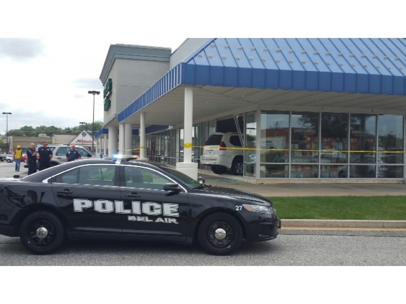 SUV Drives Into Bel Air Barnes and Noble Police Bel Air, MD Patch