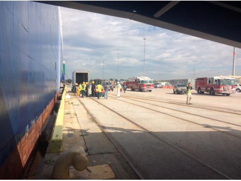 Hazmat Spill Reported at Port of Baltimore