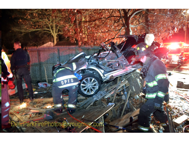 Police 1 Dead, 2 Critically Injured in Deer Park Crash Deer Park, NY