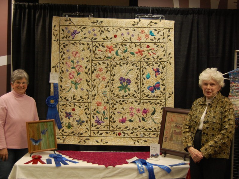 Winners Announced in Library Needlework Show Patch