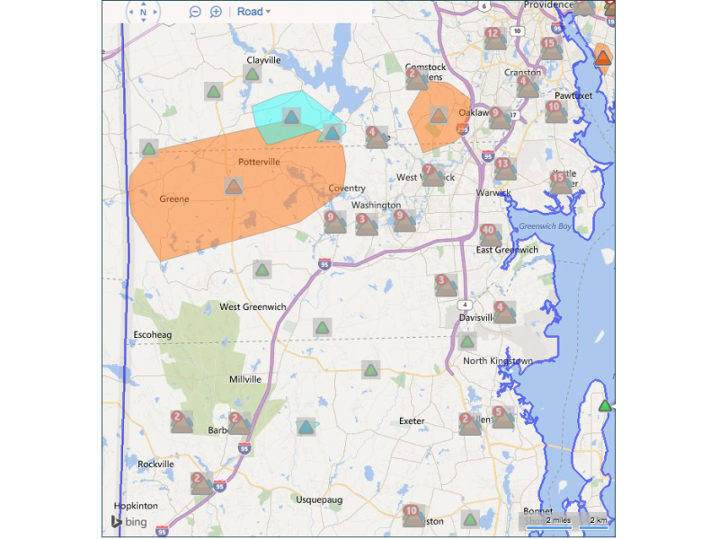 national grid ri outage map