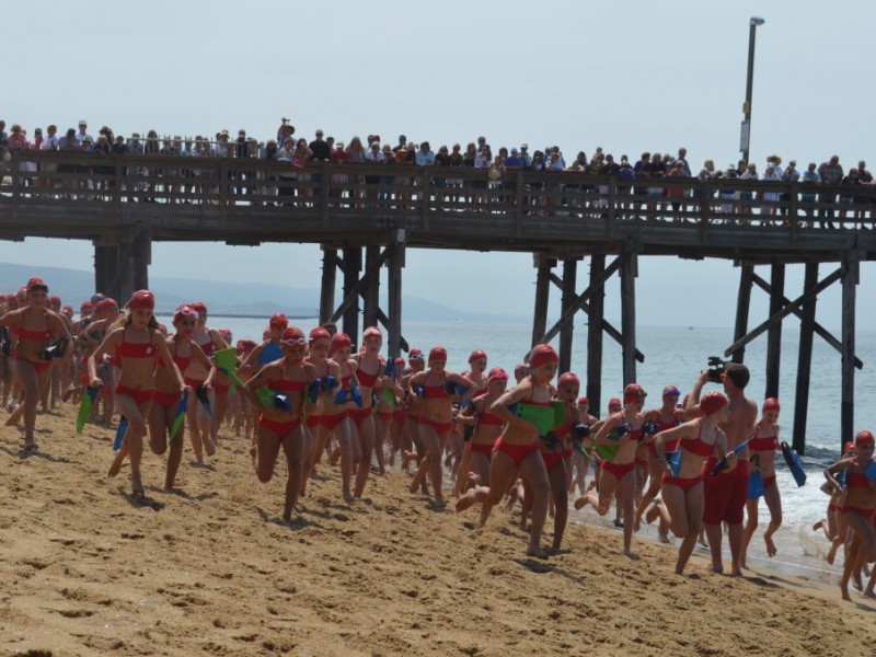 Newport Beach Junior Lifeguards Take On the Monster Mile Newport