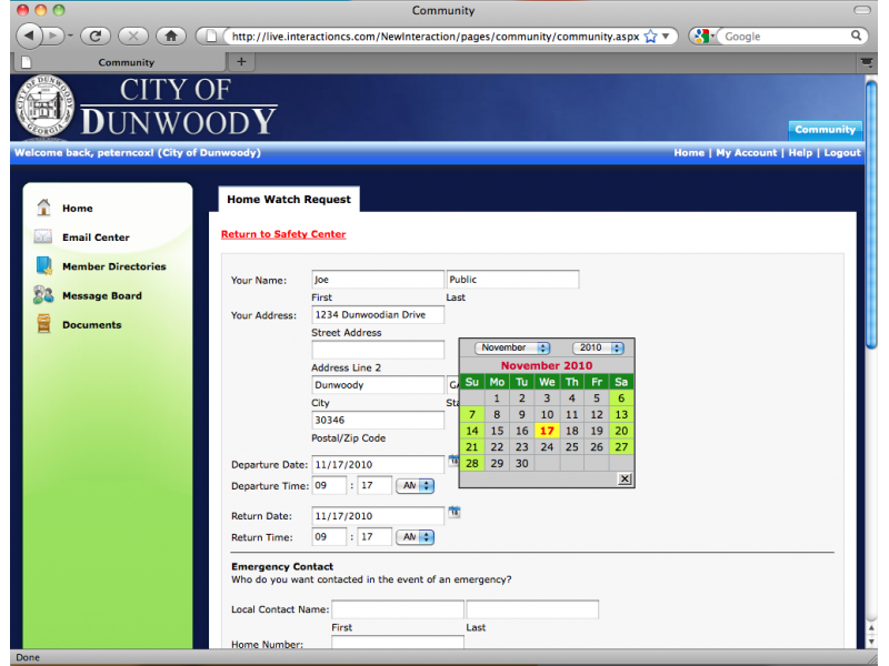 Dunwoody Police Bring Neighborhood Watch Online