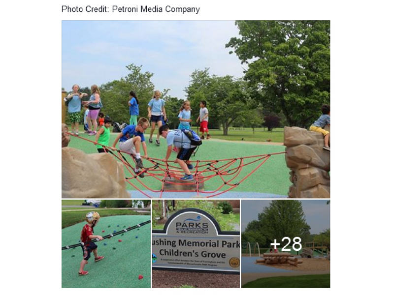 SLIDESHOW Explore New Children's Grove at Cushing Memorial Park