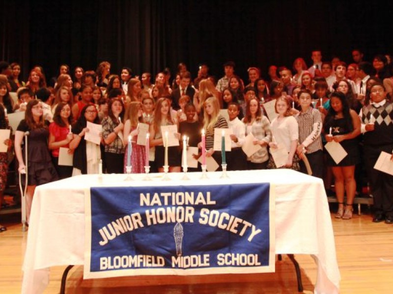 Bloomfield Middle School Announces National Junior Honor Society