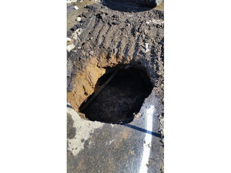 6-Foot-Deep Hole Found at Joel School Parking Lot | Patch