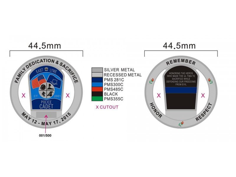 East Lyme Police Cadets Selling Limited Edition Coin - Patch.com