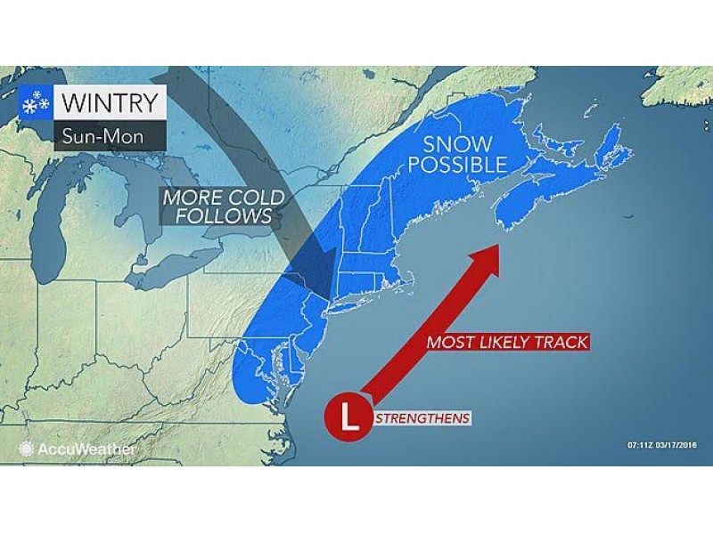 Snow Makes its Return to Groton's Forecast Patch