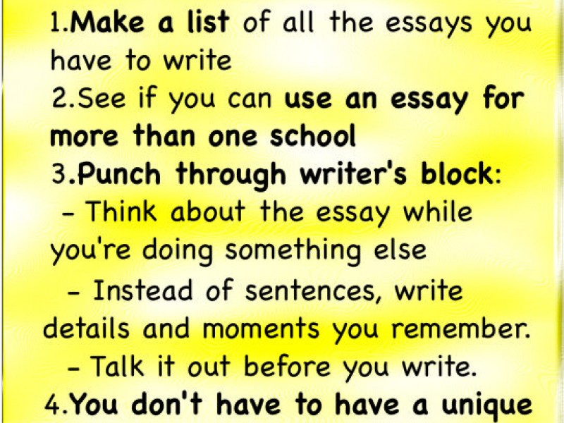 Student writing how to reduce stress: short essay) at 