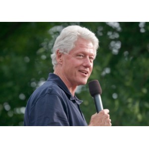 Bill Clinton Stumps for Hillary in LA