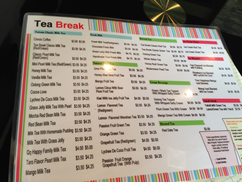 Tea Break Brings Bubble Tea to West Hartford Center West Hartford, CT