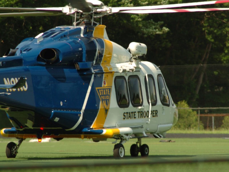 Christie Lands In Bergen County In State Police Helicopter For Son's Baseball Game