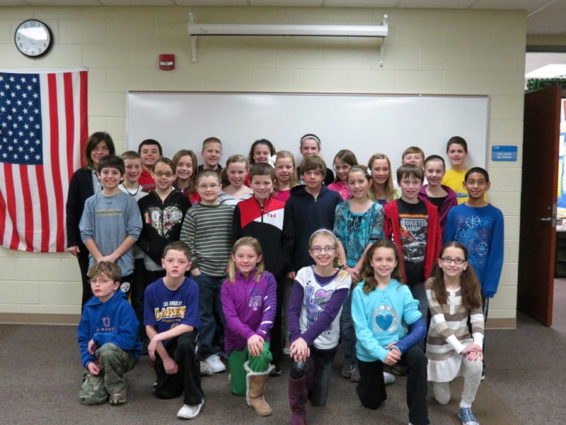 Webster Fifth Graders First to Start and Finish at Urbandale School