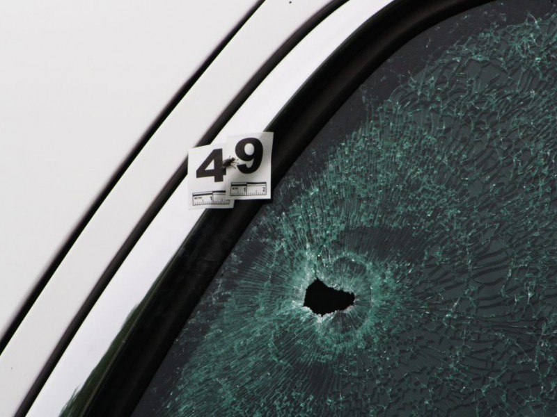 Bearcat Survived Standoff; Police Cars Did Not