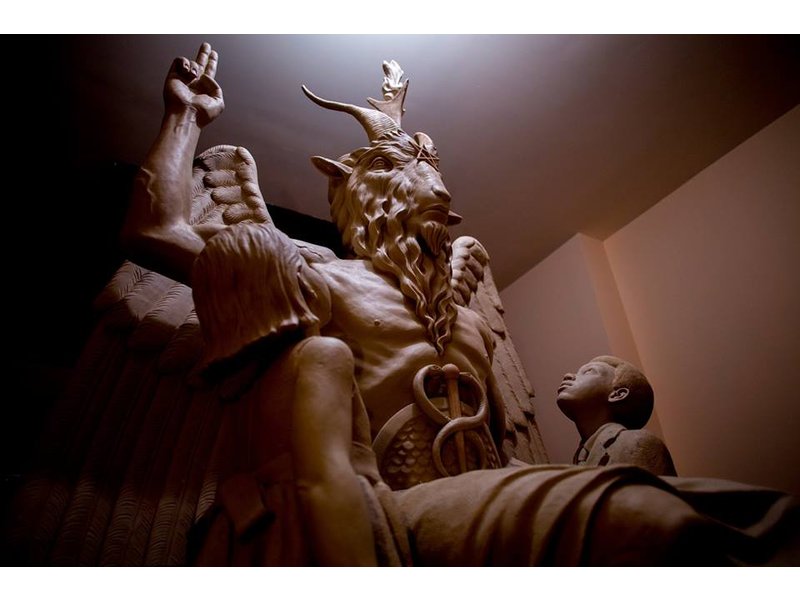 The Devils In Detroit Fiery Fuss Over Separation Of Satans Church.