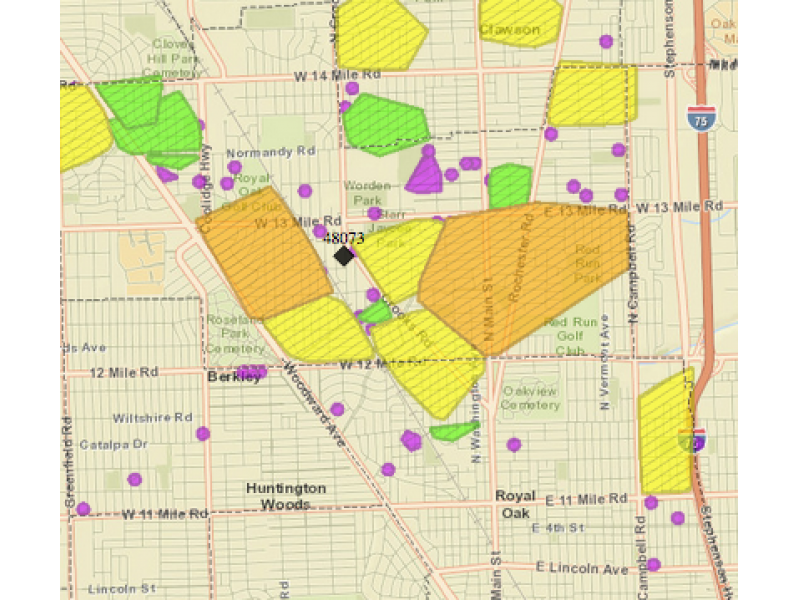 Dte Power Outage Map By Zip Code Map