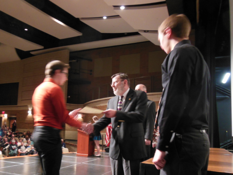 Lincoln-Way West Inducts 93 into National Honor Society - New Lenox, IL