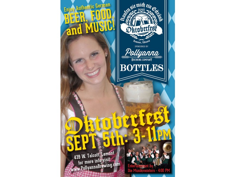 Pollyanna Brewing, Bottles Bring Oktoberfest to Lemont Lemont, IL Patch