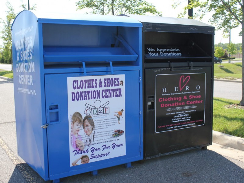 Sound Off Clothing Donation Bins Around Town Mineola, NY Patch
