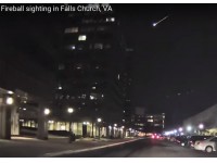 Fireball Over Virginia Caught on Dashcam