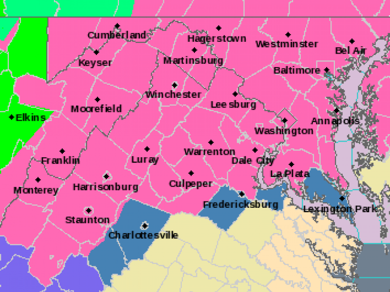 National Weather Service Issues Winter Storm Warning for Northern
