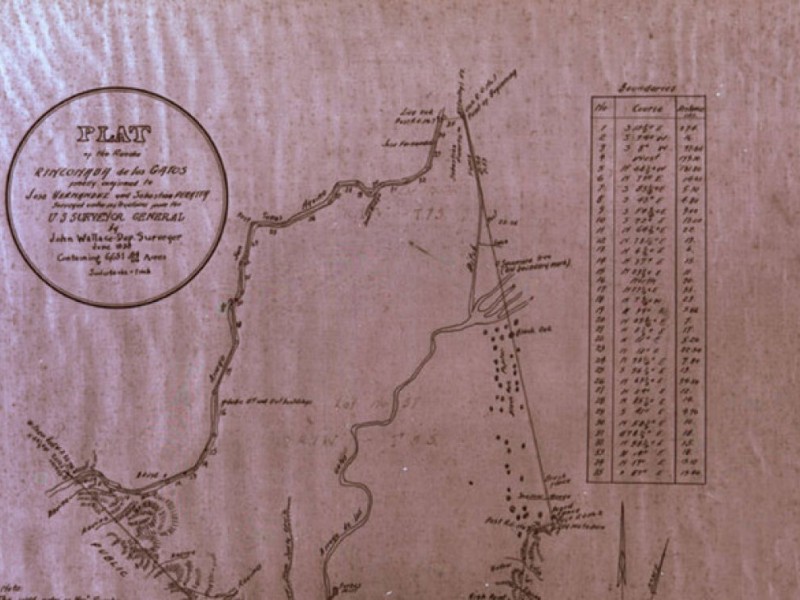 Early Land Grants and Two Local Ranchos Patch