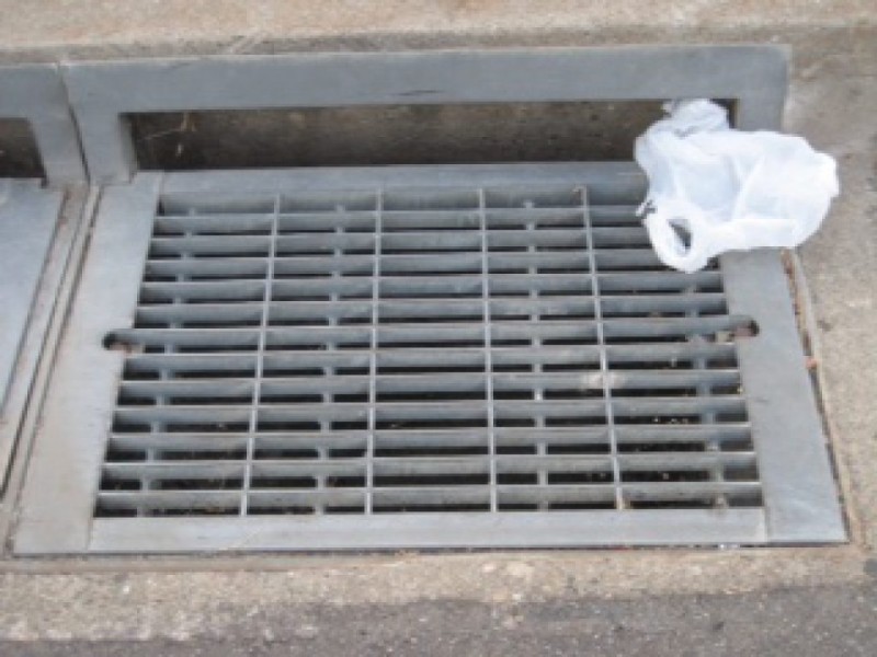 Stormwater Management Agencies Plastic Bags Clog Drains, Pollute Water