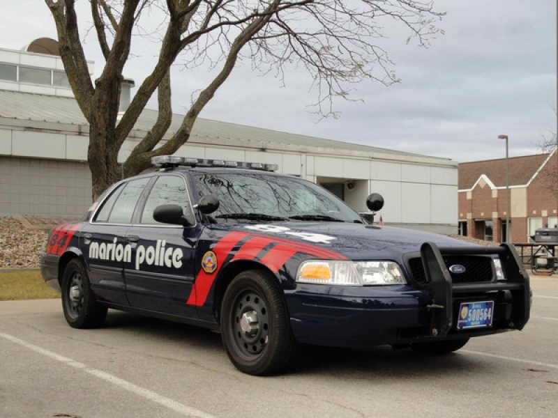 Assault on a Peace Officer and Disorderly House: Marion Police Blotter