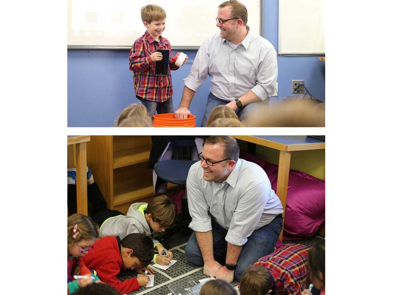 Students dig Hour of Code