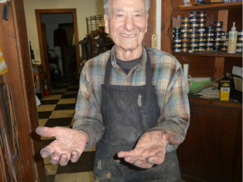 After 74 Years Repairing Shoes in Haddonfield, James Spinelli is Still ...