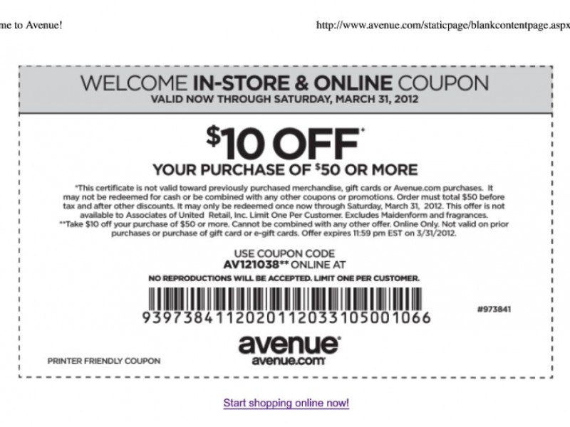 coupons for express outlet