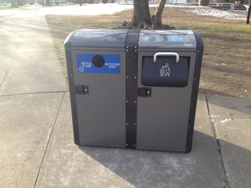 New 'Big Belly' Trash Containers Now In Waltham Waltham, MA Patch