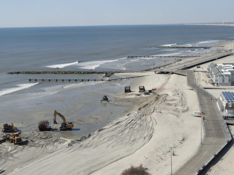 Beach Replenishment How Does It Work Ocean City NJ Patch