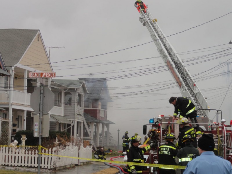 Police Numerous Homes Destroyed in Ocean Grove Fire Manasquan, NJ Patch