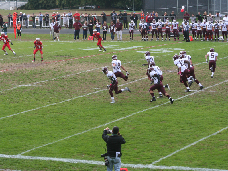 Ossining Football Puts Up a Good Fight, With No Off-Field Fan Violence
