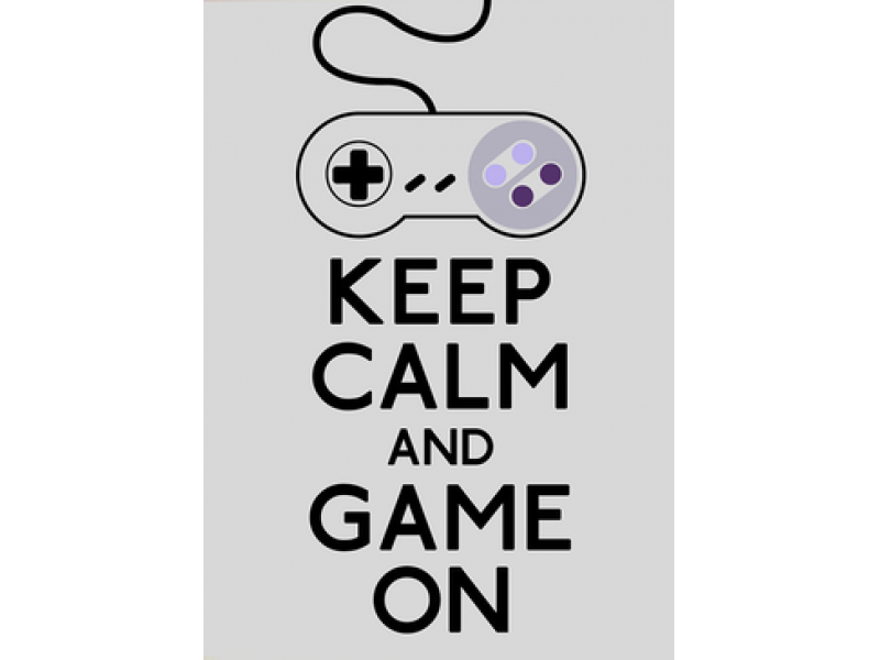 Keep Calm & Game On | Patch
