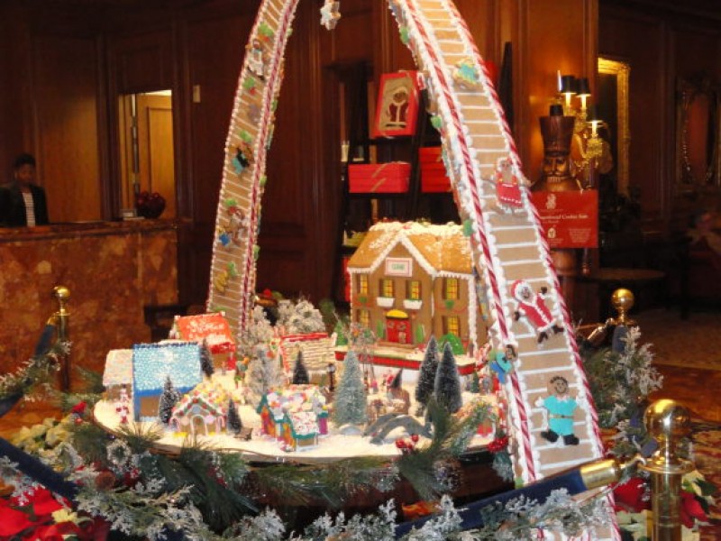 Good Enough to Eat: The Ritz-Carlton Creates Gingerbread Arch | Clayton, MO Patch