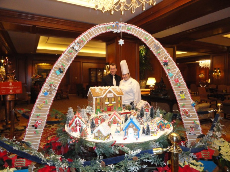 Good Enough to Eat: The Ritz-Carlton Creates Gingerbread Arch | Clayton, MO Patch