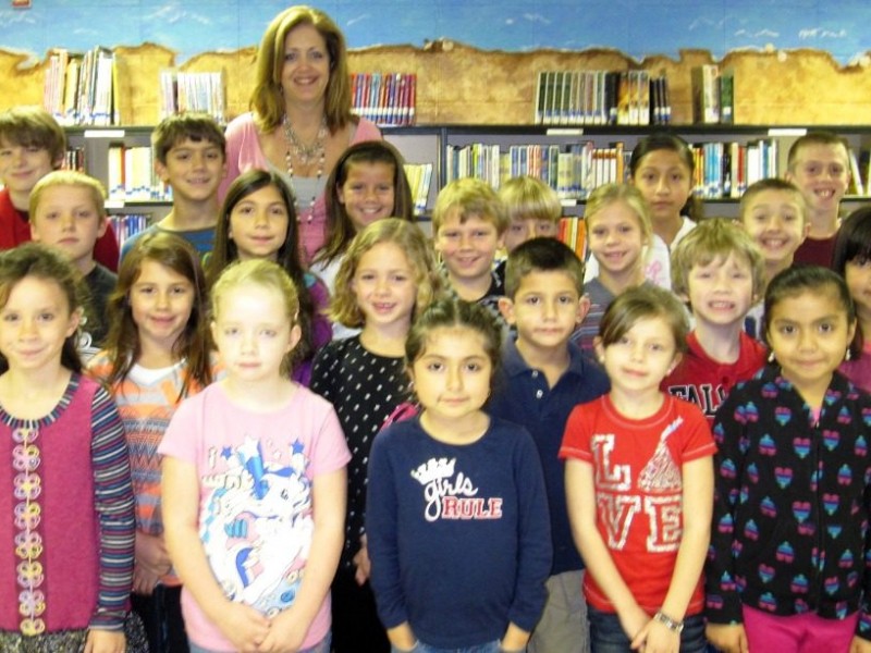 Johnston Elementary School Recognizes Students of the Month Woodstock