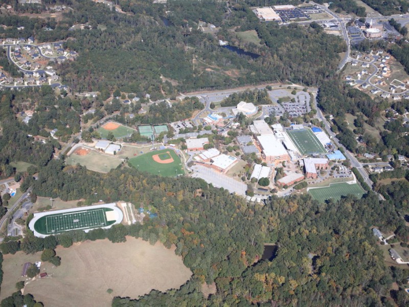 Aerial Shots of McEachern High | West Cobb, GA Patch