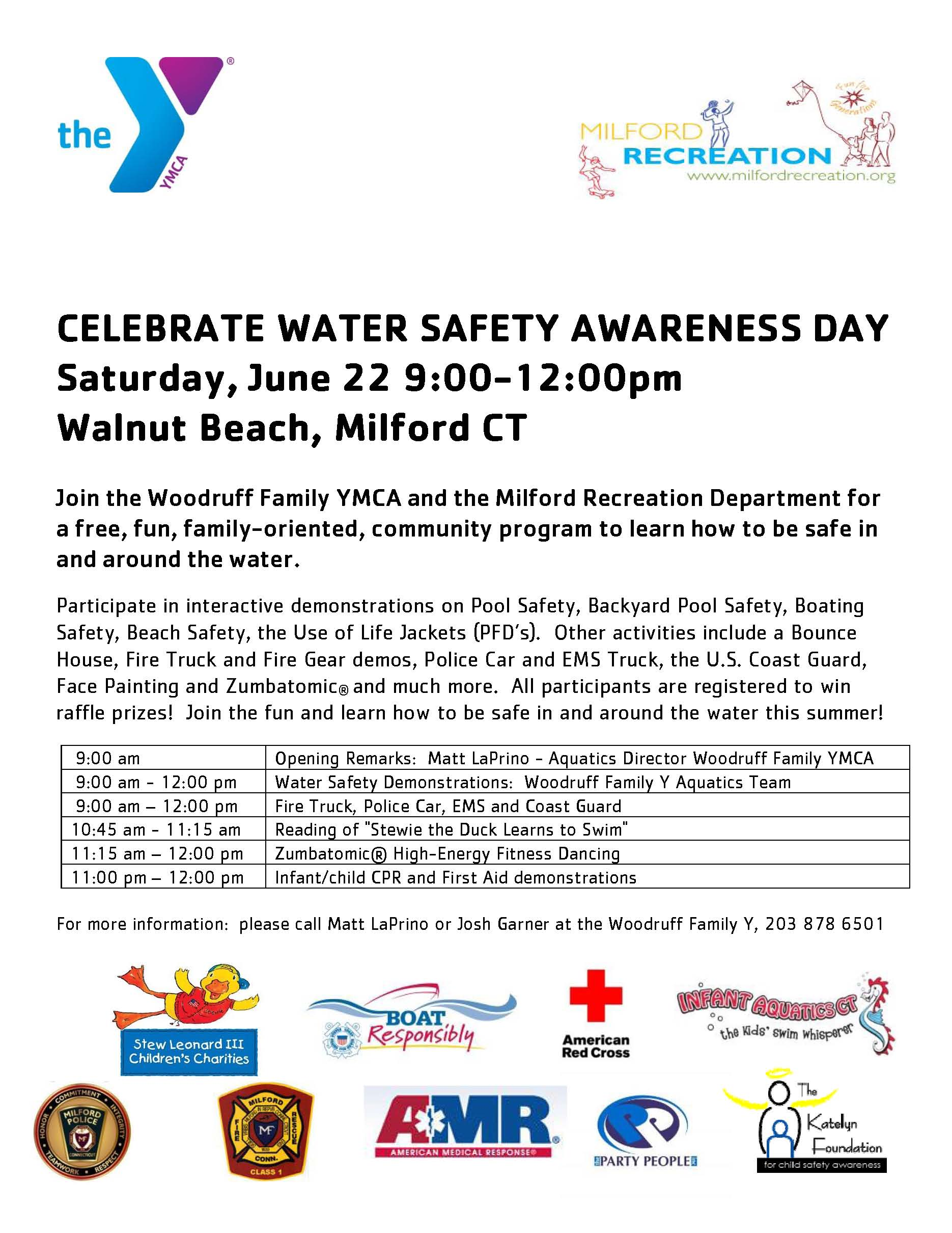 WATER SAFETY AWARENESS DAY | Milford, CT Patch